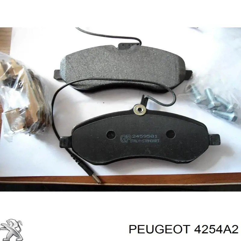 Купити 4254A2 Peugeot/Citroen Колодки гальмівні передні, дискові