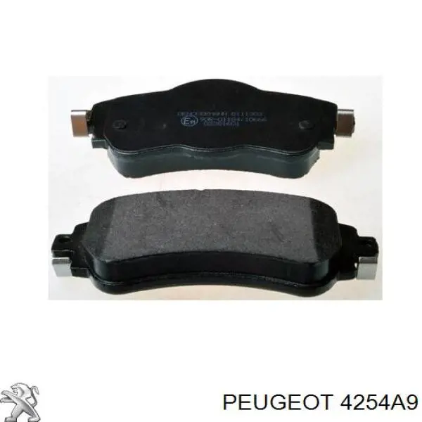 Гальмівні колодки Peugeot/Citroen 4254A9 ціна, від 29.38 USD