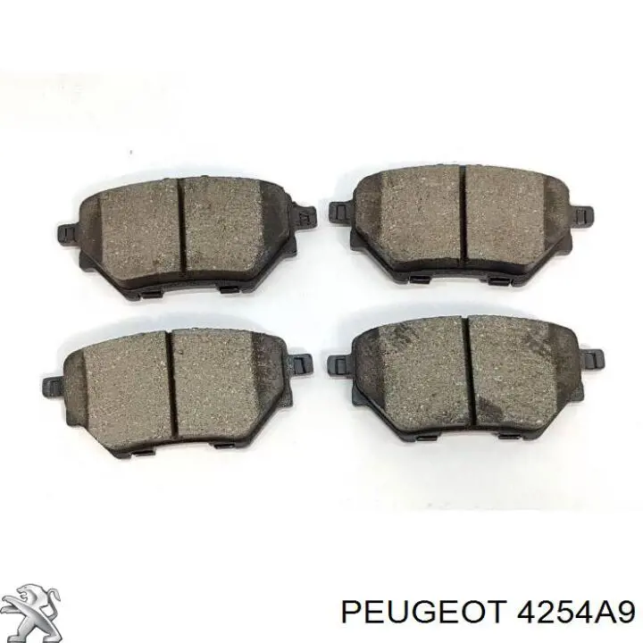 Купити 4254A9 Peugeot/Citroen Колодки гальмівні передні, дискові
