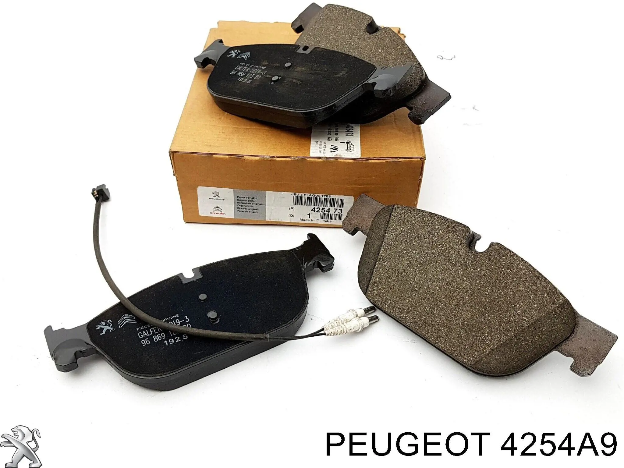 4254A9 Peugeot/Citroen Передні гальмівні колодки