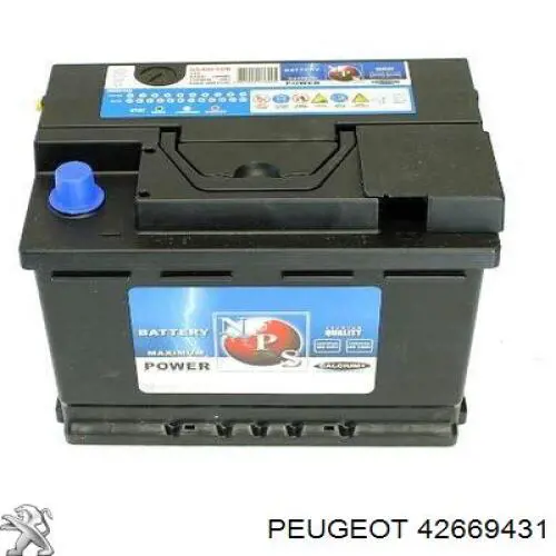 Купити 42669431 Peugeot/Citroen Автомобільна батарея