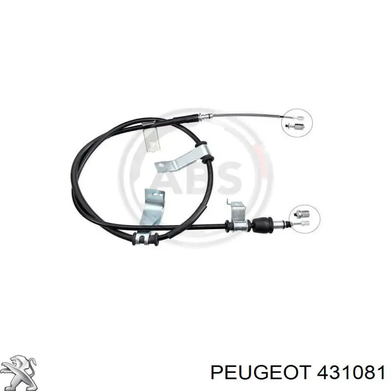 Механізм підведення (самоподвода) барабанних колодок/розвідний ремкомплект на Peugeot 206 (T3E)