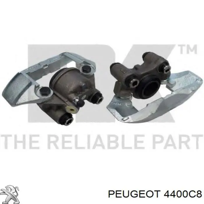 Купити 4400C8 Peugeot/Citroen Супорт гальмівний передній лівий