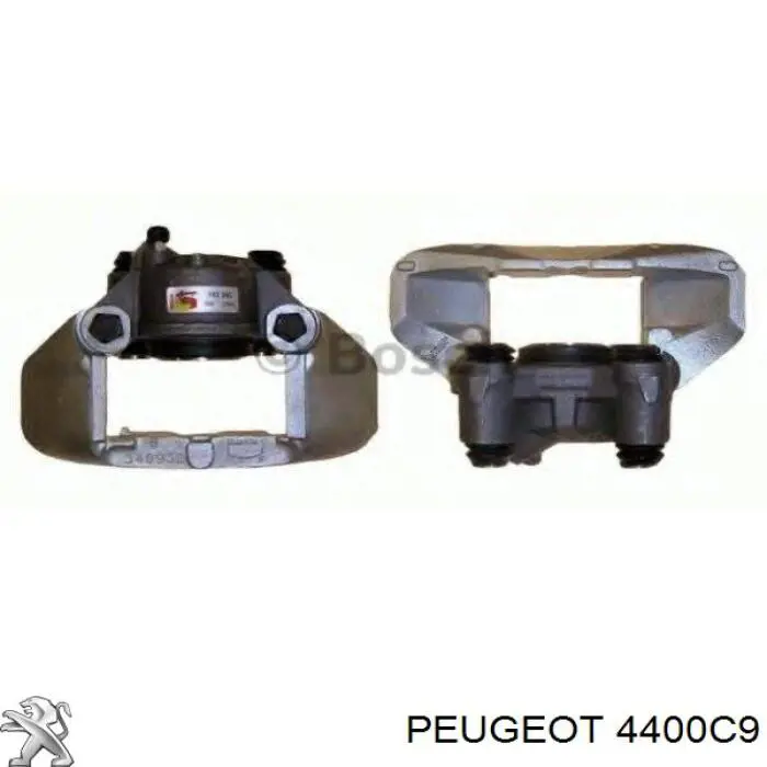 4400C9 Peugeot/Citroen супорт гальмівний передній правий