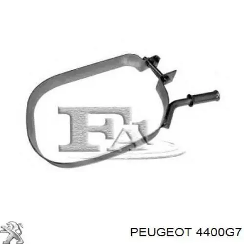 Супорт гальмівний передній лівий Peugeot/Citroen 4400G7 ціна, від 44.11 USD