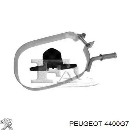 Купити 4400G7 Peugeot/Citroen Супорт гальмівний передній лівий