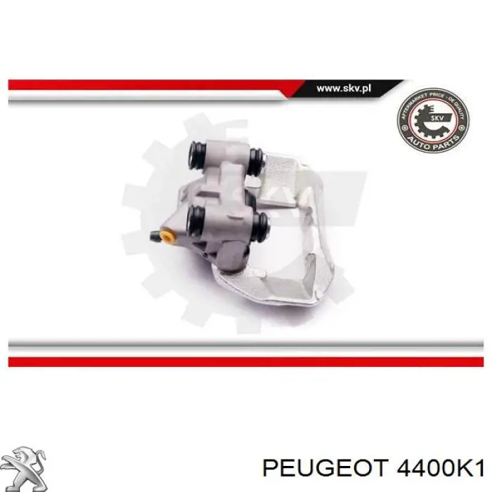 Супорт гальмівний передній лівий 4400K1 Peugeot/Citroen