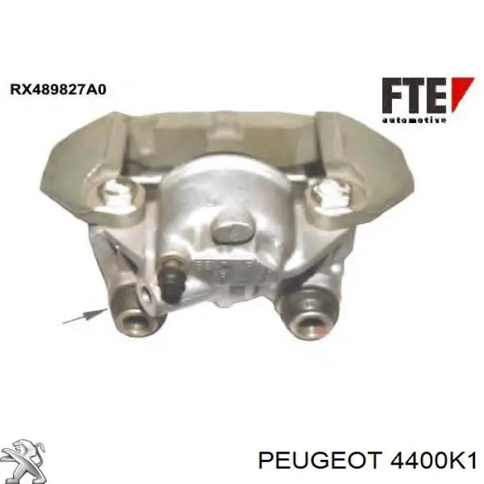 Купити 4400K1 Peugeot/Citroen Супорт гальмівний передній лівий