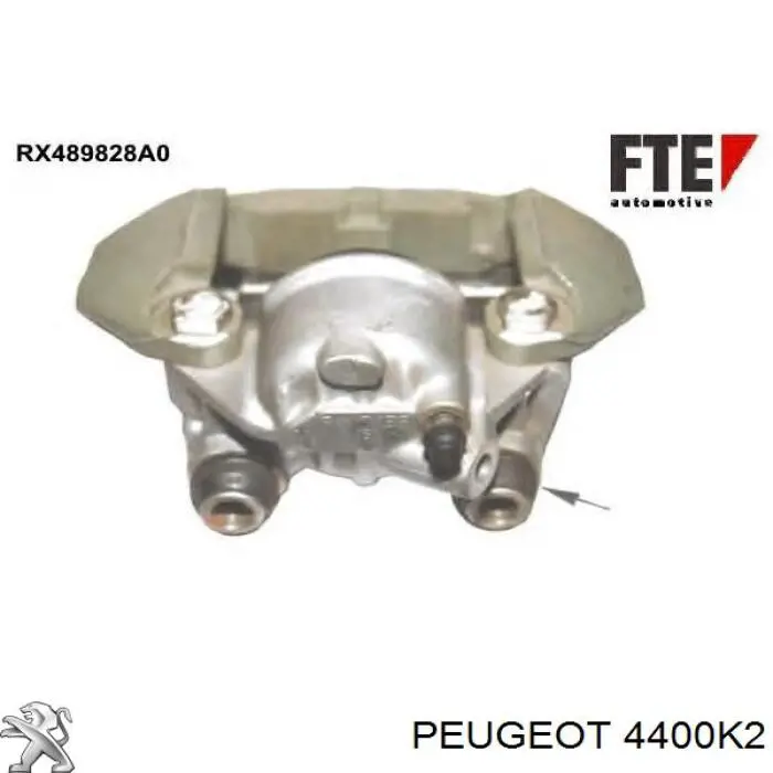 Купити 4400K2 Peugeot/Citroen Супорт гальмівний передній правий