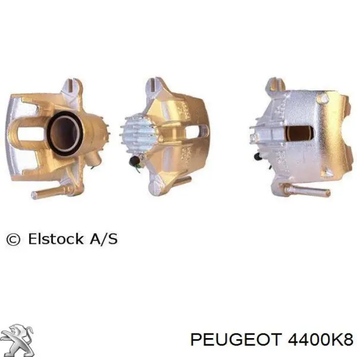 Супорт гальмівний передній правий Peugeot/Citroen 4400K8 ціна, від 32.32 USD