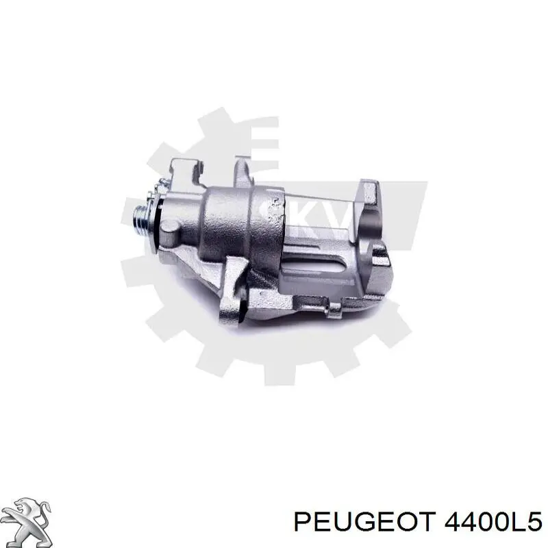 4400L5 Peugeot/Citroen супорт гальмівний передній правий