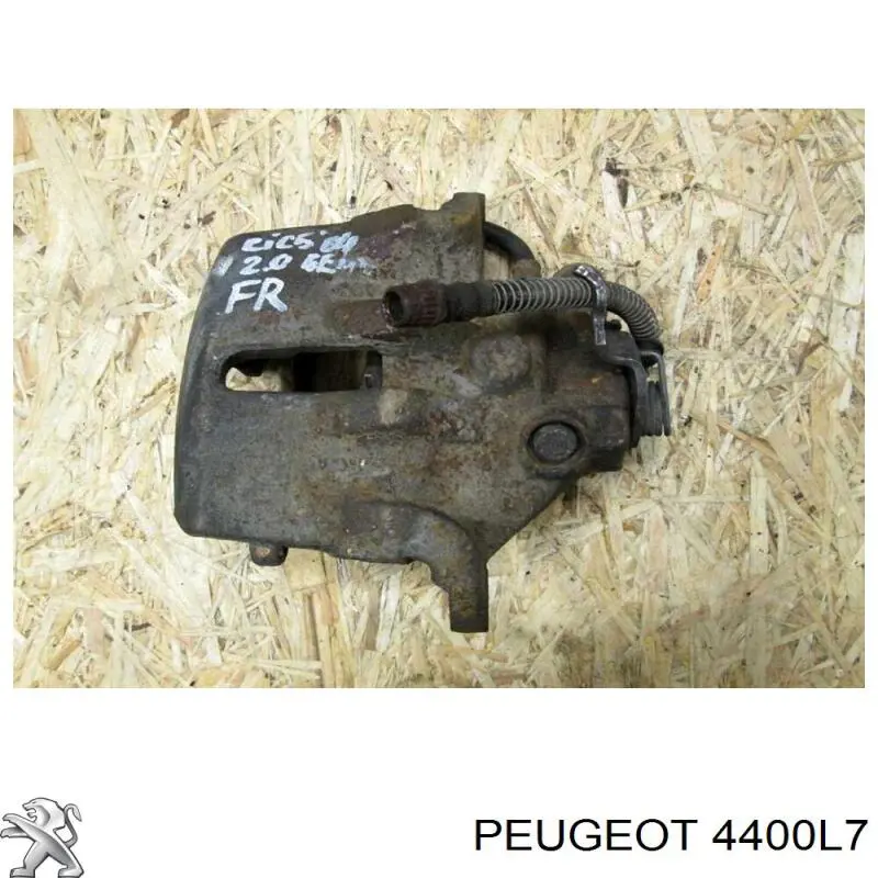 Супорт гальмівний передній правий 4400L7 Peugeot/Citroen