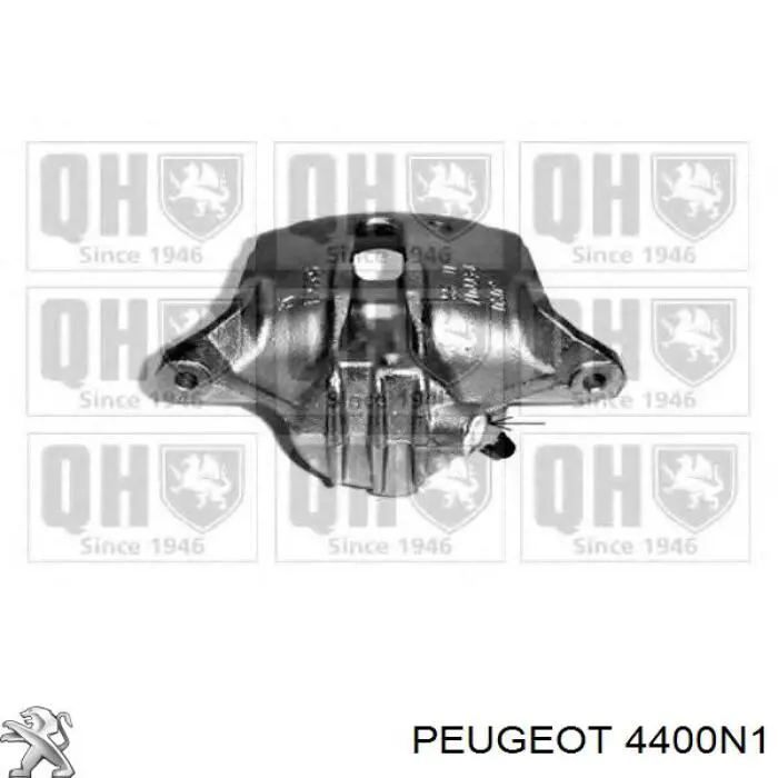 Купити 4400N1 Peugeot/Citroen Супорт гальмівний передній правий