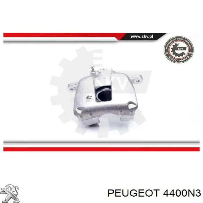 Супорт гальмівний передній правий Peugeot/Citroen 4400N3 ціна, від 33.75 USD
