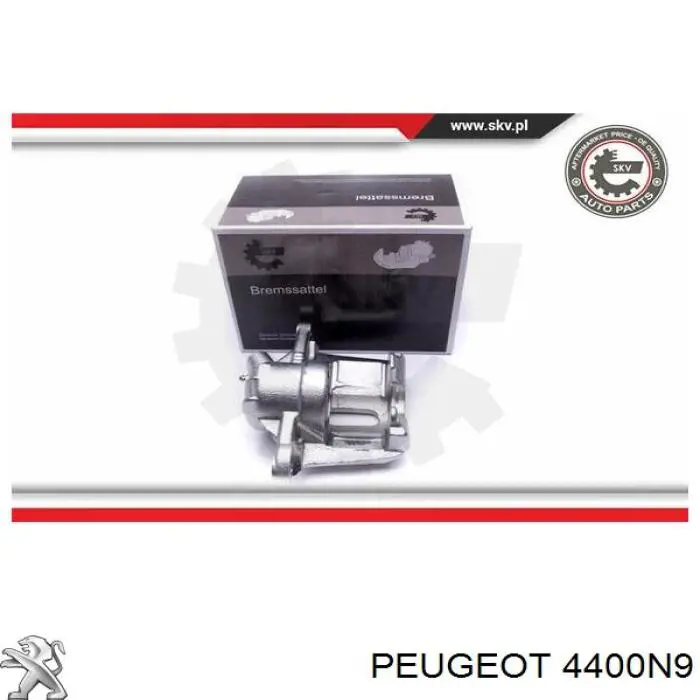 Супорт гальмівний передній правий Peugeot/Citroen 4400N9 ціна, від 41.41 USD