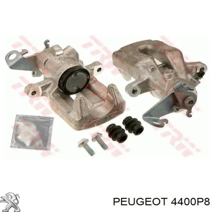 Супорт гальмівний задній лівий Peugeot/Citroen 4400P8 ціна, від 48.59 USD