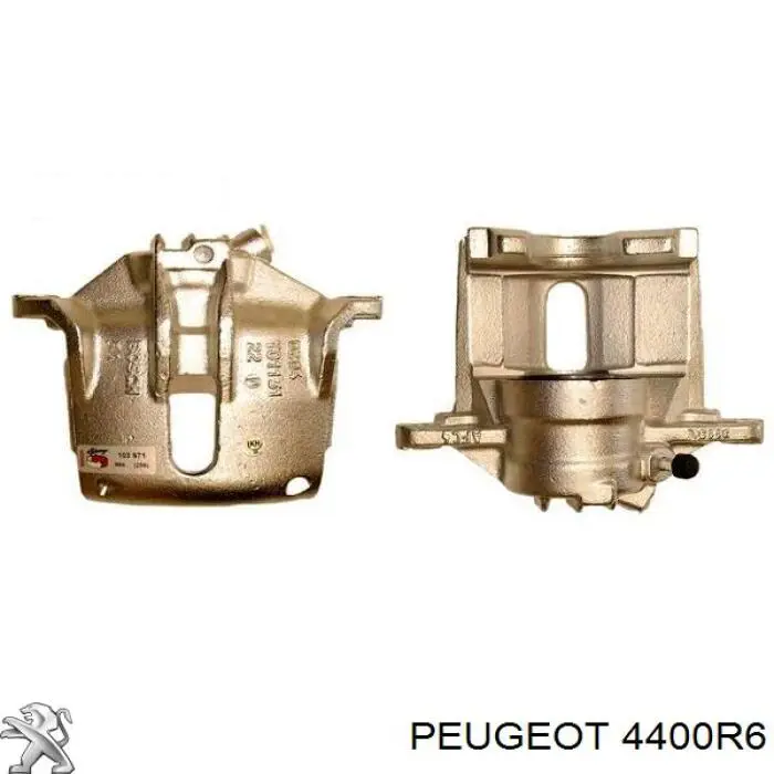 Купити 4400R6 Peugeot/Citroen Супорт гальмівний передній лівий