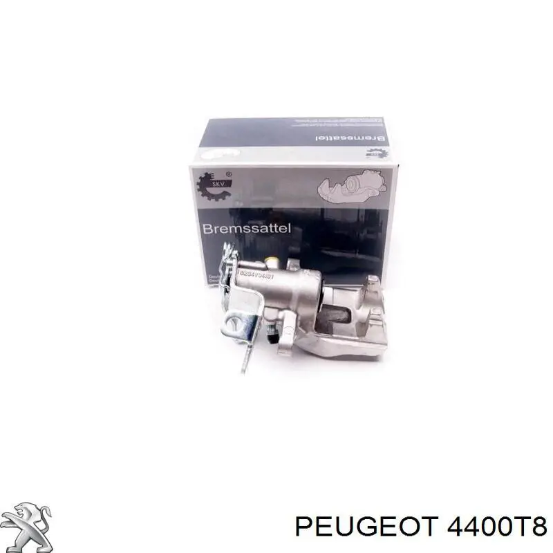 Супорт задній правий 4400T8 Peugeot/Citroen