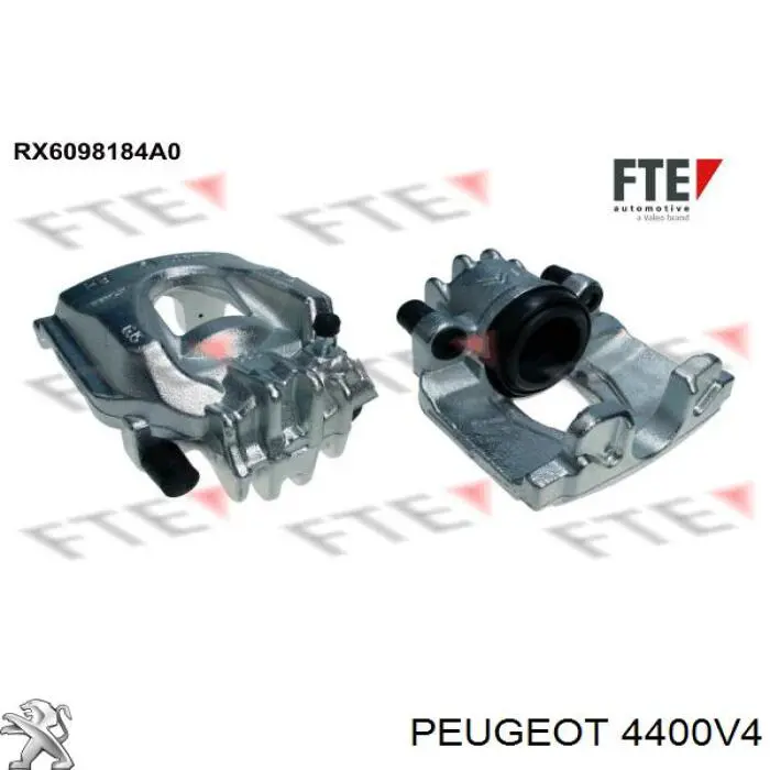Супорт гальмівний передній правий Peugeot/Citroen 4400V4 ціна, від 114.13 USD