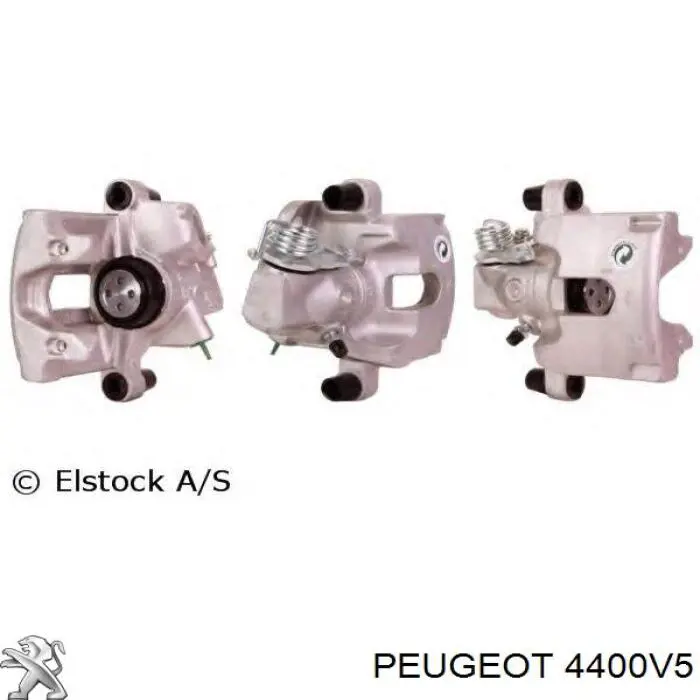 4400V5 Peugeot/Citroen супорт гальмівний задній лівий