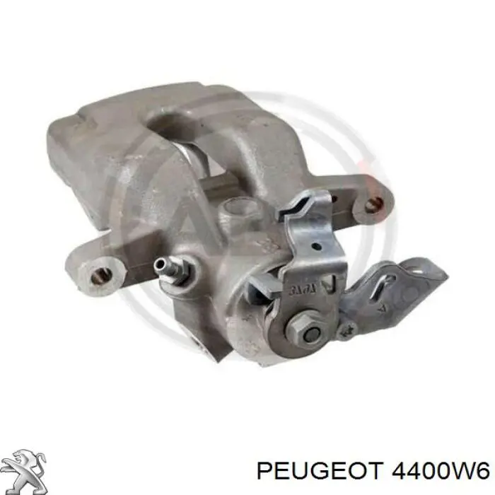Супорт гальмівний задній правий Peugeot/Citroen 4400W6 ціна, від 52.00 USD