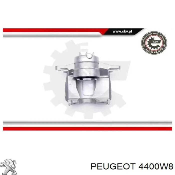 Купити 4400W8 Peugeot/Citroen Супорт гальмівний передній правий