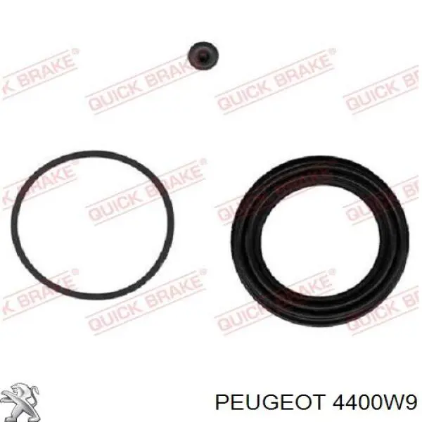 Супорт гальмівний передній лівий Peugeot/Citroen 4400W9 ціна, від 101.35 USD