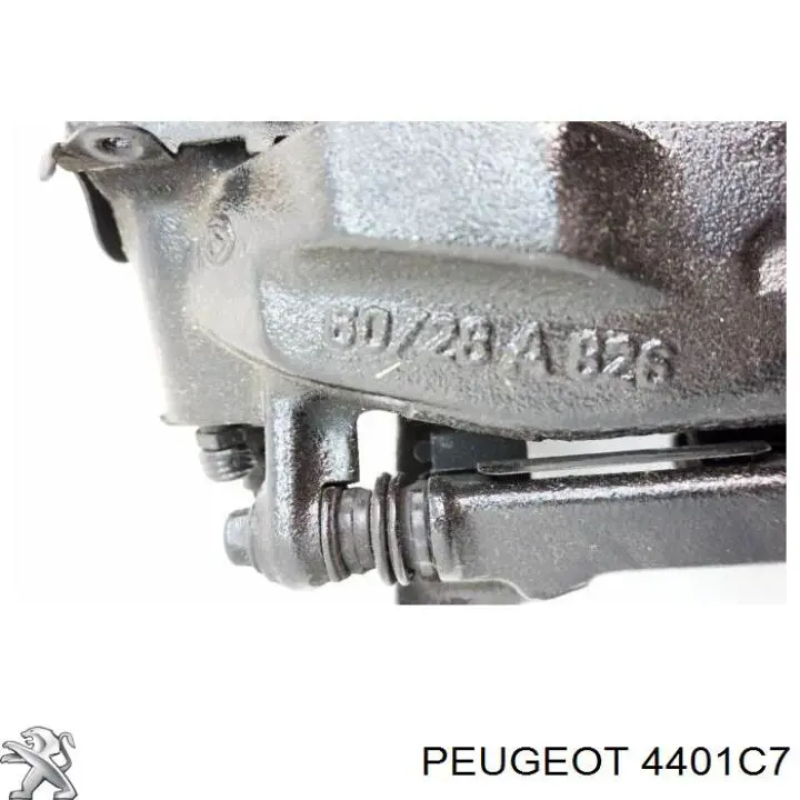Супорт гальмівний передній правий Peugeot/Citroen 4401C7 ціна, від 53.82 USD