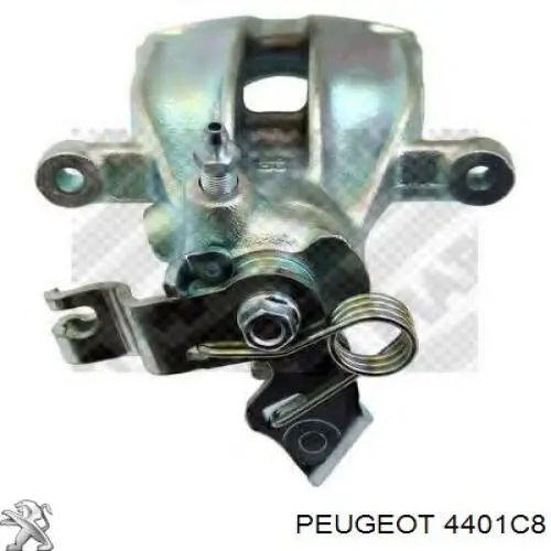 Купити 4401C8 Peugeot/Citroen Супорт задній лівий