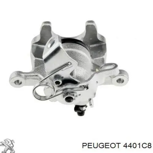 4401C8 Peugeot/Citroen Супорт гальмівний задній лівий