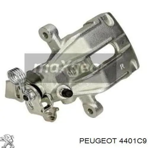 Супорт гальмівний задній правий Peugeot/Citroen 4401C9 ціна, від 63.62 USD