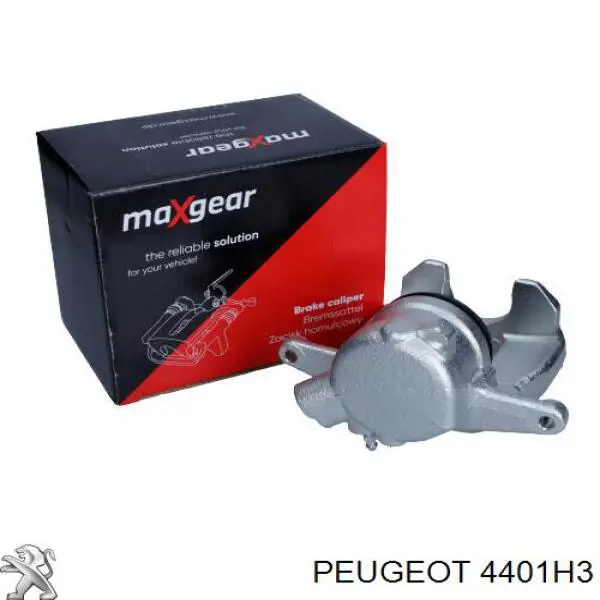 Супорт гальмівний передній правий Peugeot/Citroen 4401H3 ціна, від 51.03 USD