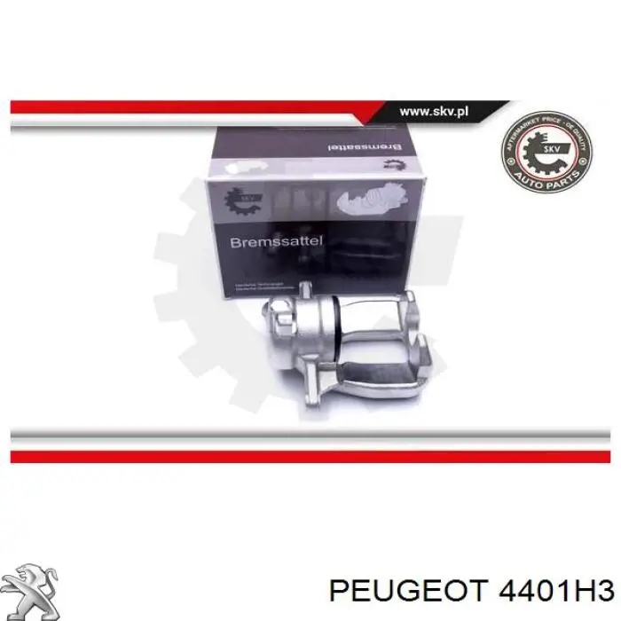 Купити 4401H3 Peugeot/Citroen Супорт гальмівний передній правий