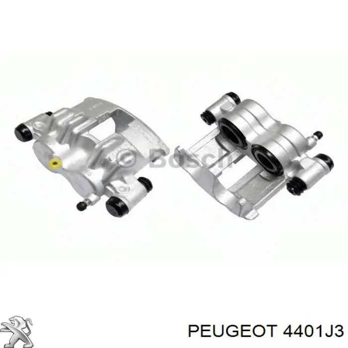 4401J3 Peugeot/Citroen супорт гальмівний передній правий