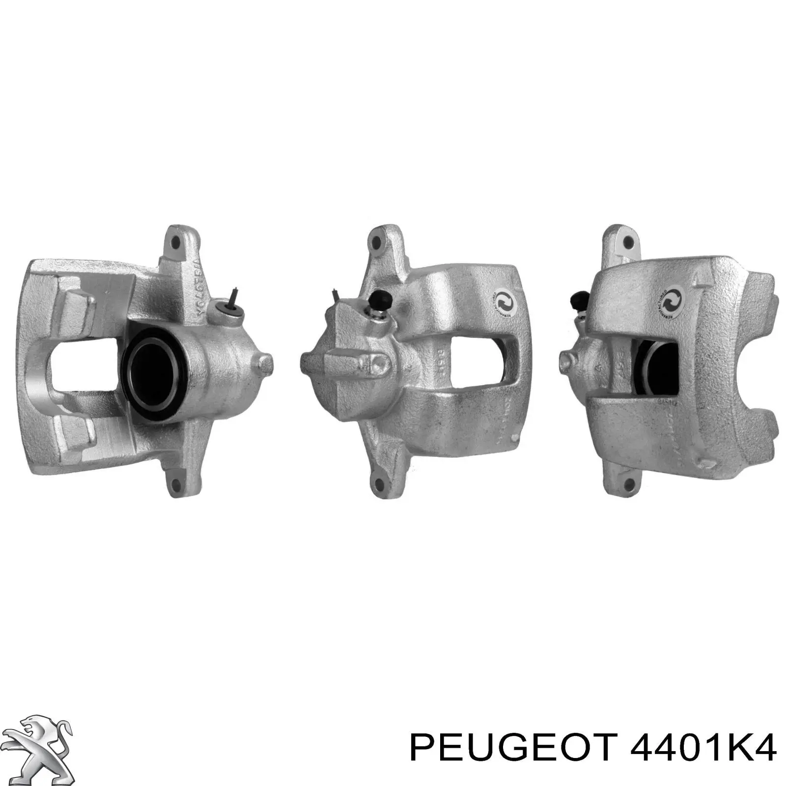 4401K4 Peugeot/Citroen супорт гальмівний задній лівий