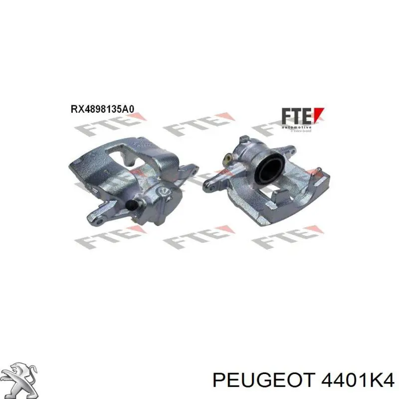 Купити 4401K4 Peugeot/Citroen Супорт задній лівий