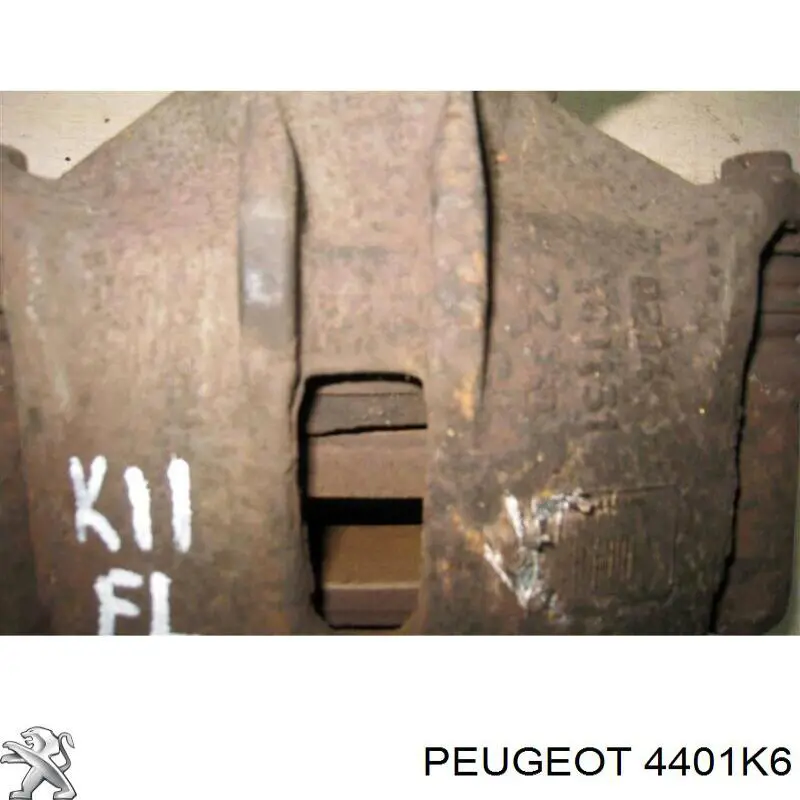 Супорт гальмівний передній лівий Peugeot/Citroen 4401K6 ціна, від 41.85 USD