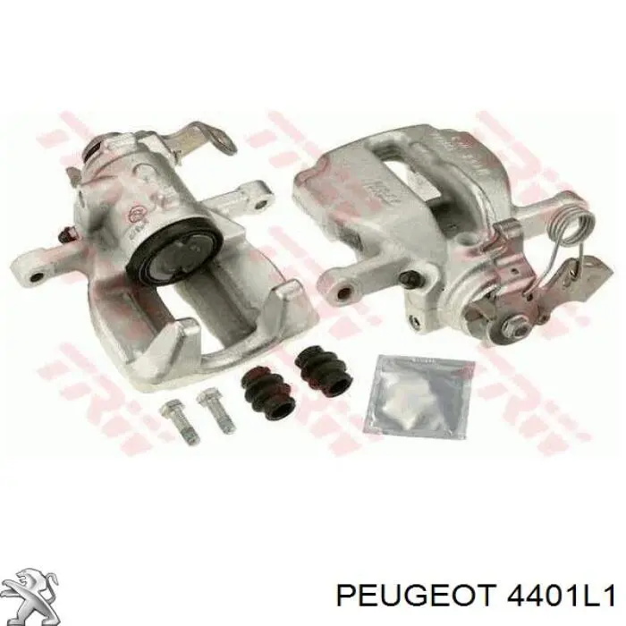 Супорт гальмівний задній правий Peugeot/Citroen 4401L1 ціна, від 57.15 USD
