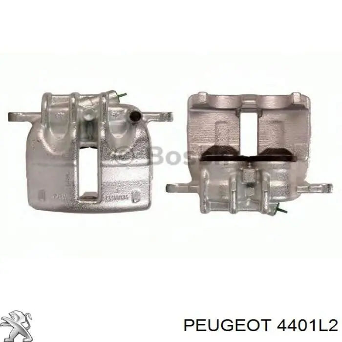 Купити 4401L2 Peugeot/Citroen Супорт гальмівний передній лівий