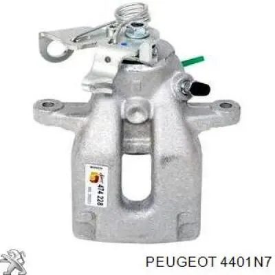 Супорт гальмівний задній правий Peugeot/Citroen 4401N7 ціна, від 63.20 USD