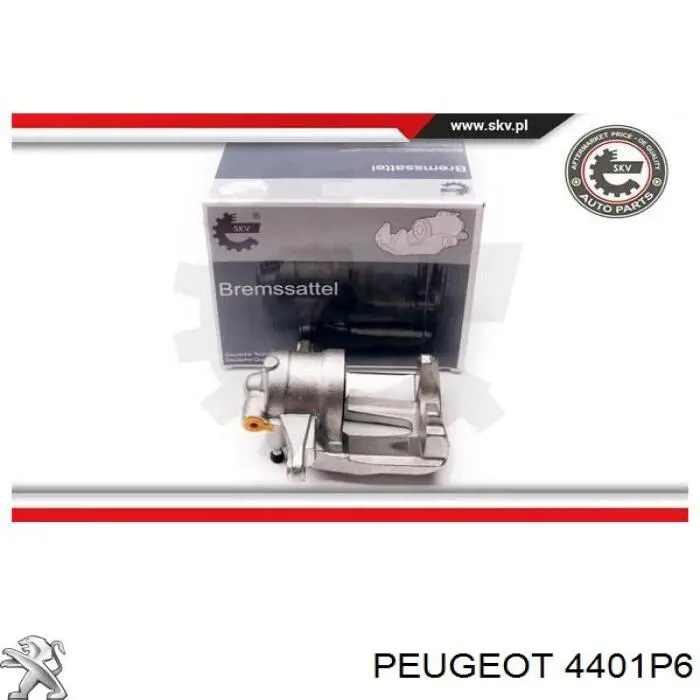 Супорт гальмівний передній лівий Peugeot/Citroen 4401P6 ціна, від 36.07 USD