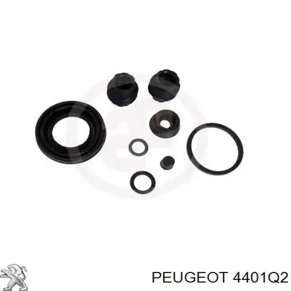 Купити 4401Q2 Peugeot/Citroen Супорт задній лівий