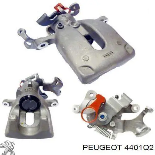 4401Q2 Peugeot/Citroen Супорт гальмівний задній лівий