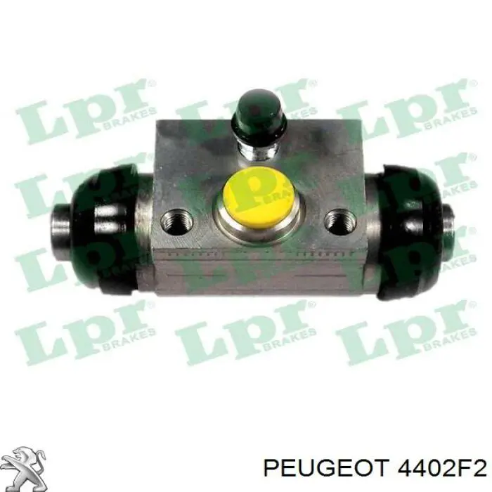 Купити 4402F2 Peugeot/Citroen Циліндр гальмівний колісний/робітник, задній