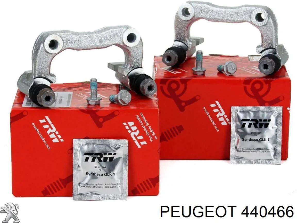 Купити 440466 Peugeot/Citroen Скоба супорту заднього