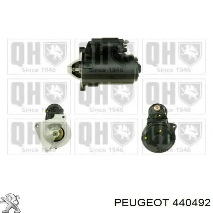 Купити 440492 Peugeot/Citroen Скоба супорту переднього