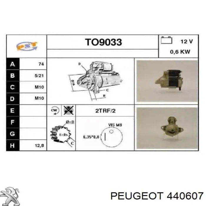  440607 Peugeot/Citroen