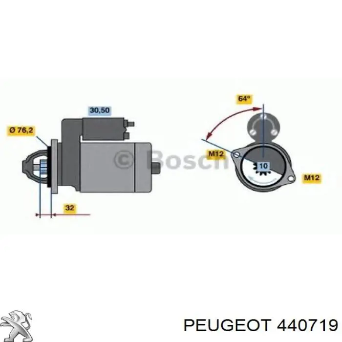 Купити 440719 Peugeot/Citroen 