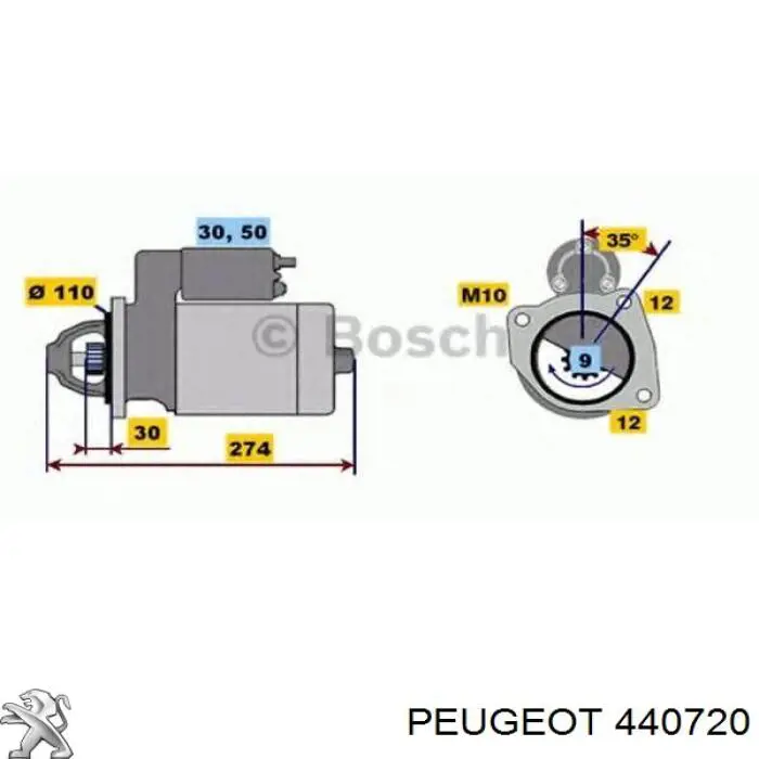 Купити 440720 Peugeot/Citroen Задні колодки