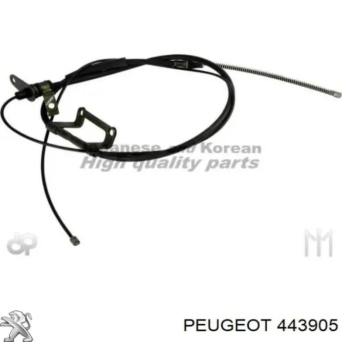 Направляюча супорту переднього Peugeot/Citroen 443905 ціна, від 6.47 USD